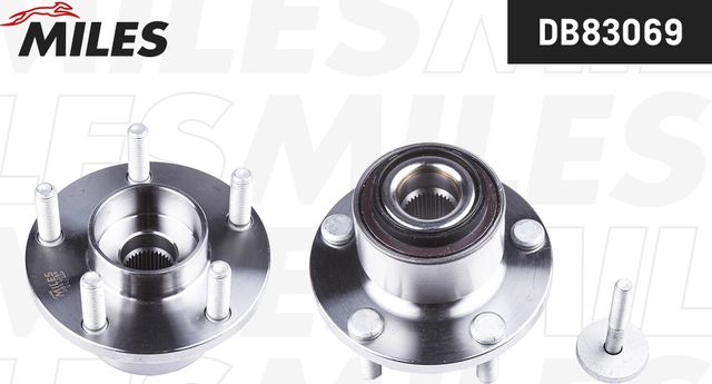 Ступица колеса с интегрированным подшипником Miles. Артикул DB83069