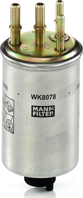 Топливный фильтр Mann-Filter. Артикул WK 8078