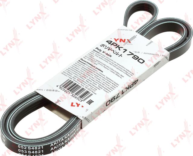 Приводной ремень поликлиновой LYNXauto для Daihatsu Terios II 2005-2008. Артикул 4PK1790
