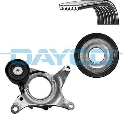 Приводной ремень поликлиновой с роликами (комплект) Dayco для Mercedes-Benz GLB I (X247) 2019-2026. Артикул KPV1468