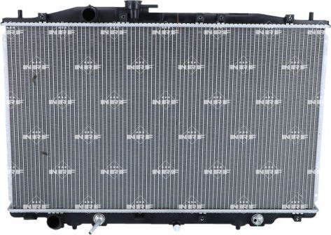 Радиатор охлаждения двигателя NRF (алюминий) для Honda Legend IV 2006-2012. Артикул 550101