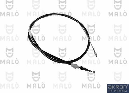 Трос ручника (тросик ручного тормоза) Malò. Артикул 26340