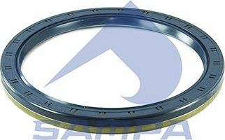 Сальник ступицы Sampa (NBR (бутадиен-нитрильный каучук)). Артикул 010.210