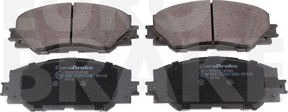 Тормозные колодки Eurobrake. Артикул 5502224595