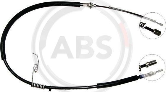 Трос ручника (тросик ручного тормоза) ABS. Артикул K17918
