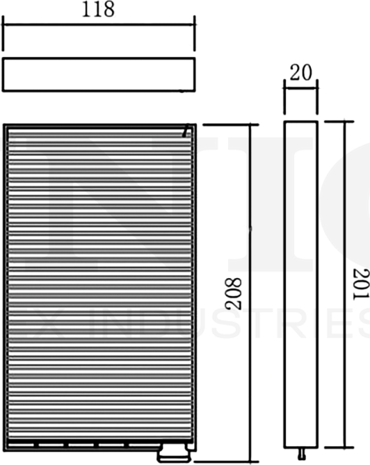 Фильтр салона (Unio). Артикул FLT-40114