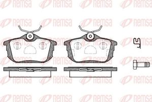 Тормозные колодки Remsa задние для Mitsubishi Colt VI (Z20/Z30) 2004-2012. Артикул 0605.12