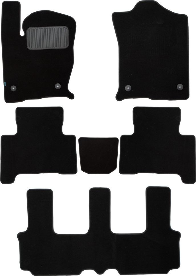 Коврики текстильные Klever Premium для салона Haval H9 кроссовер 2015-2026. Артикул KLEVER0509900922110kh