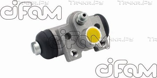 Тормозной цилиндр Cifam (алюминий) задний правый для Honda Civic IV 1988-1995. Артикул 101-798