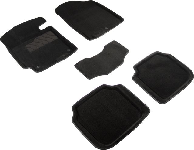 Коврики Seintex 3D ворсовые для салона Kia Cerato III 2013-2026. Артикул 86297