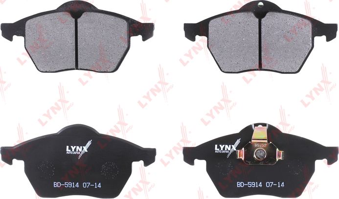 Тормозные колодки LYNXauto. Артикул BD-5914