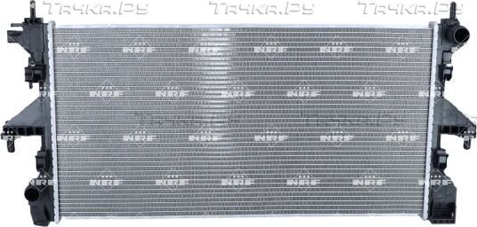 Радиатор охлаждения двигателя NRF (алюминий) для Citroen Jumper II 2011-2026. Артикул 560020