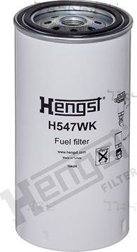 Топливный фильтр Hengst. Артикул H547WK D424