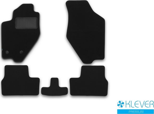 Коврики Klever Premium для салона Lada Kalina II седан, хэтчбек 2013-2018. Артикул KLEVER03520422110kh