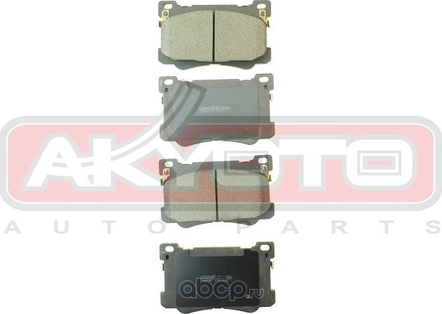 Колодки торм.передн. (Akyoto). Артикул AKD12123