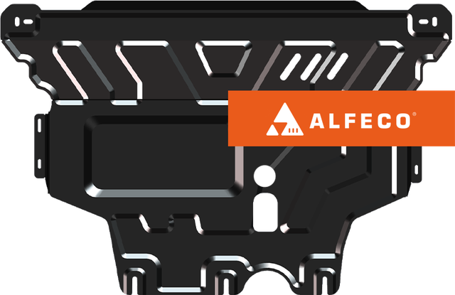 Защита Alfeco для картера и КПП Skoda Karoq 2017-2026. Артикул ALF.20.20