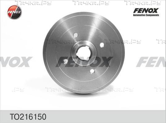 Тормозной барабан Fenox задний для SEAT Arosa I 1997-2004. Артикул TO216150