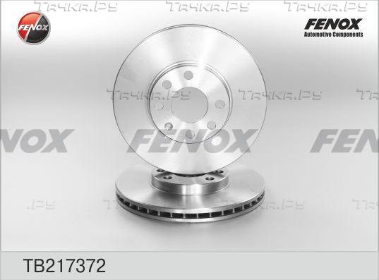 Тормозной диск Fenox передний для Opel Astra G 1998-2009. Артикул TB217372