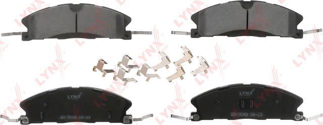 Тормозные колодки LYNXauto передние для Ford Explorer V 2010-2019. Артикул BD-3048