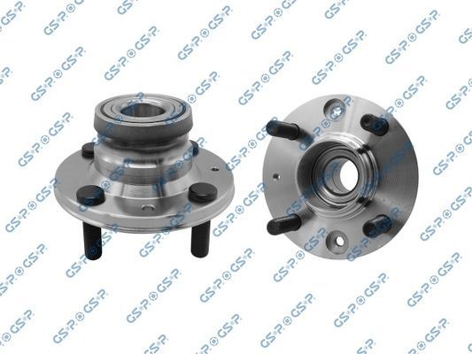 Ступица колеса с интегрированным подшипником (в сборе) GSP задняя правая/левая для Mitsubishi Lancer VII 1995-2001. Артикул 9228066