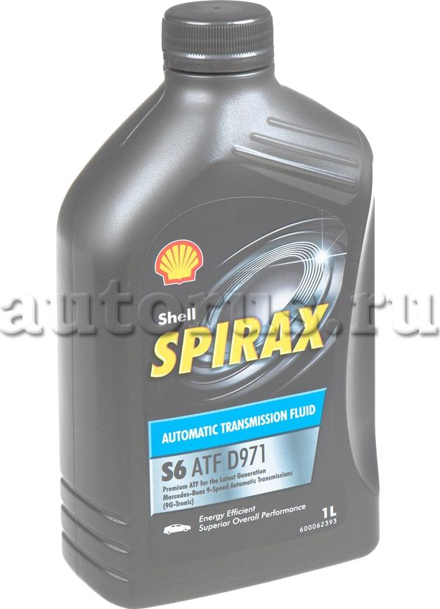 Жидкость трансмиссионн 236.17 SHELL Spirax S6 ATF D971 1л. Артикул 550058248
