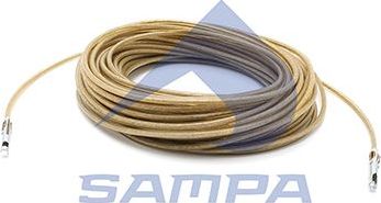 Трос тента таможенный 6мм 30м Sampa. Артикул 096.4251