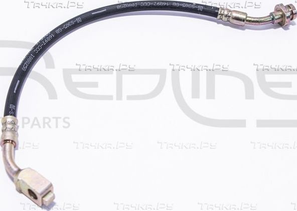 Тормозной шланг RED Line передний левый для Nissan Pathfinder WD21 1986-1995. Артикул 54NI003
