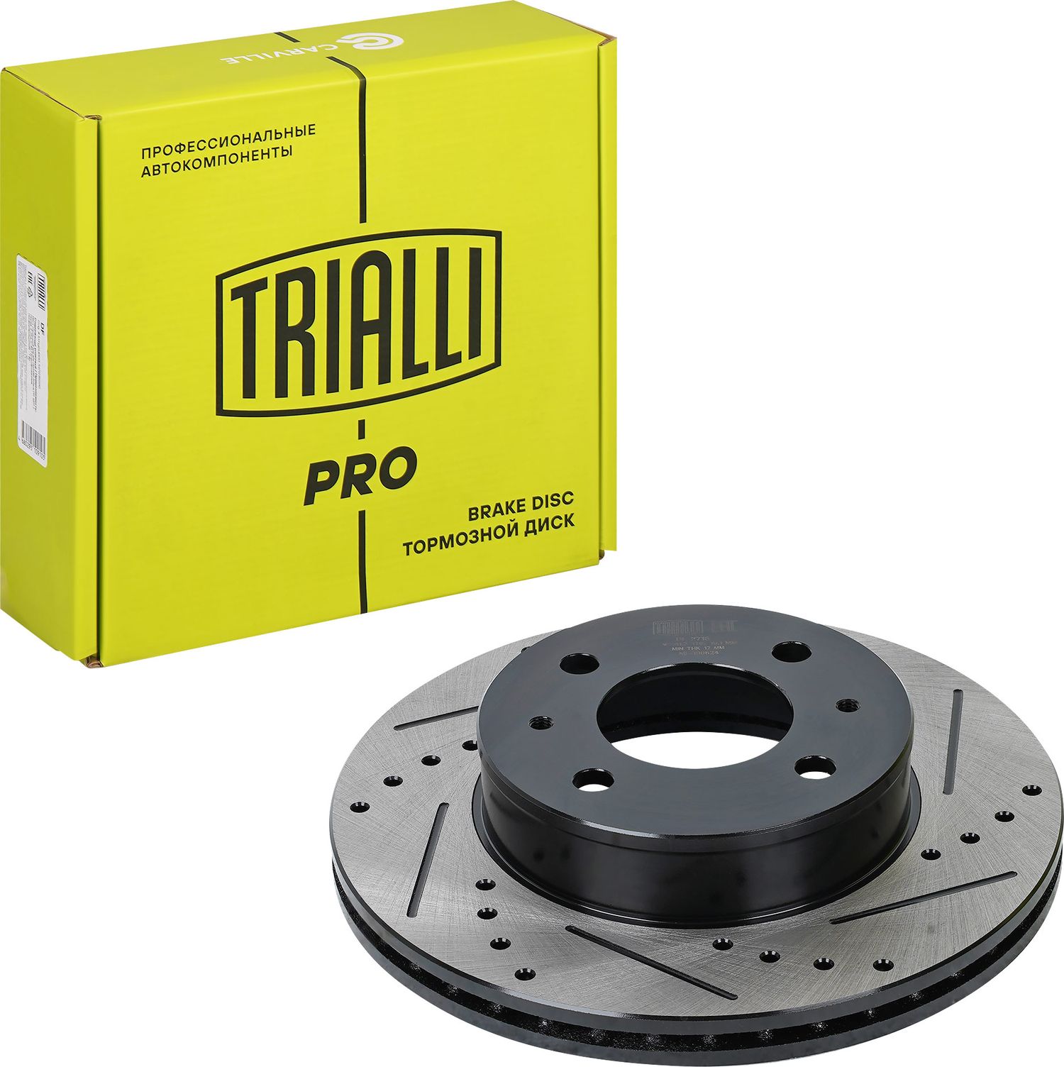 Тормозной диск Trialli. Артикул DF 271s