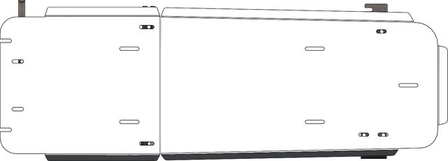 Защита алюминиевая АВС-Дизайн для топливного бака Cadillac Escalade IV 2014-2020. Артикул 04.36ABC