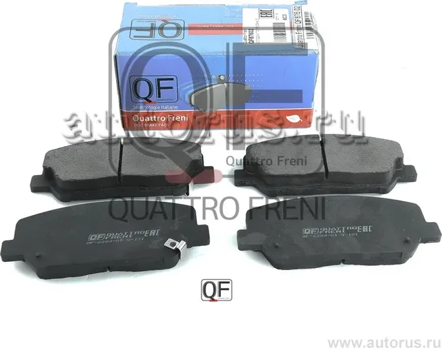 Колодки тормозные дисковые к-т (Quattro Freni). Артикул qf87602