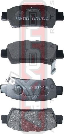 Тормозные колодки Akyoto Packing AKYOTO. Артикул AKD-1328