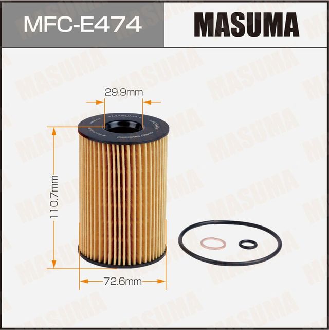 Фильтр масляный Masuma MFC-E474 OE32001 LHD. Артикул MFCE474