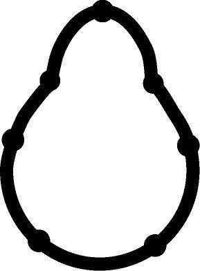 Прокладка впускного коллектора Corteco для Dacia Solenza 2003-2005. Артикул 026470H