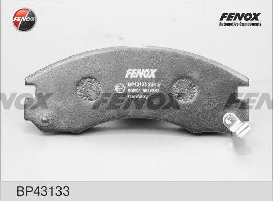Тормозные колодки Fenox. Артикул BP43133