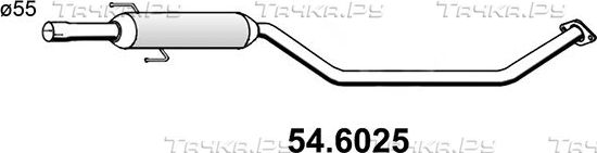 Глушитель Asso. Артикул 54.6025