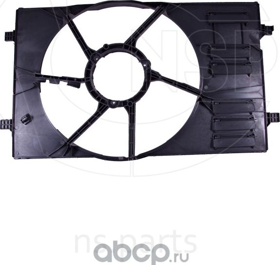 Диффузор SKODA Octavia (13-) радиатора NSP NSP. Артикул NSP085Q0121205AP