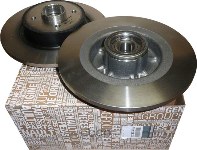 Тормозной диск Renault задний для Renault Vel Satis I 2002-2009. Артикул 7701208230