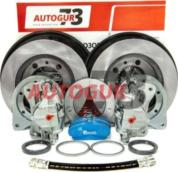 Тормоза дисковые задние на мост редукторного типа для УАЗ Буханка 1990-2025. Артикул N-DT-UAZ-RED-Z-S-GAZ-GS