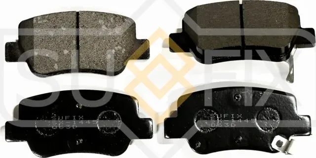 Колодки тормозные задние (Sufix). Артикул SX1445