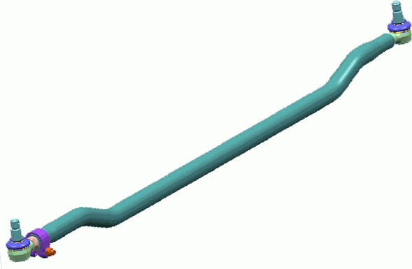 Рулевая тяга поперечная Lemforder. Артикул 23305 01