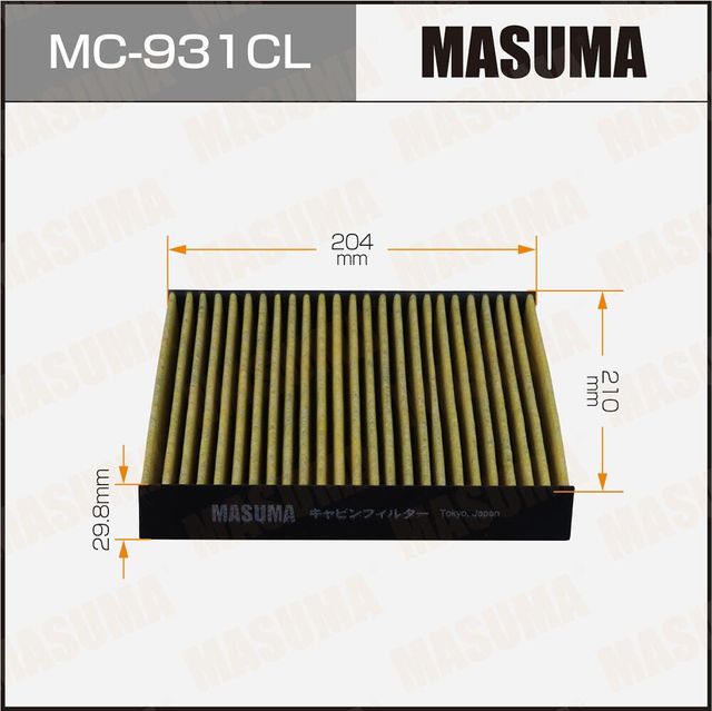Салонный фильтр Masuma. Артикул MC-931CL