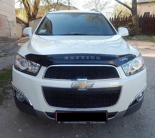 Дефлектор Vip-Tuning для капота Chevrolet Captiva I 2011-2016. Артикул CH039