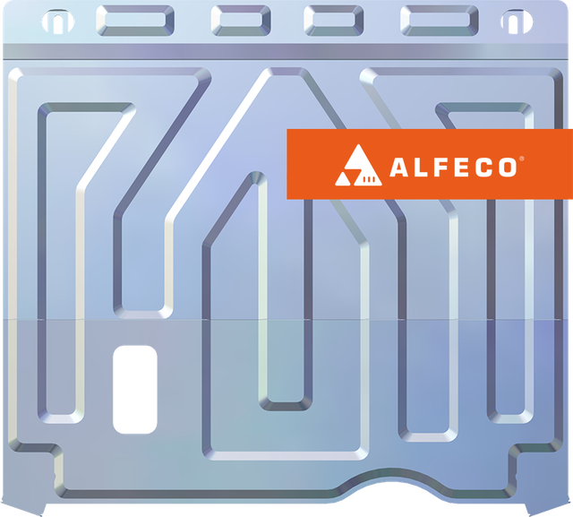 Защита алюминиевая Alfeco для картера и МКПП Datsun mi-DO 2015-2020. Артикул ALF.28.080al