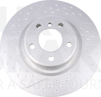 Тормозной диск Eurobrake. Артикул 58153415118