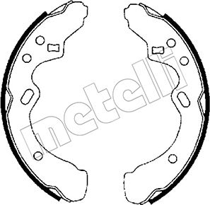 Тормозные колодки Metelli. Артикул 53-0204