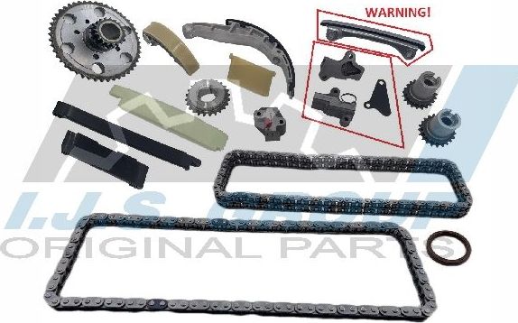 Цепь ГРМ IJS Group для Nissan Murano Z51 2010-2011. Артикул 40-1147FK