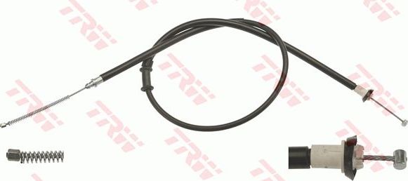 Трос ручника (тросик ручного тормоза) TRW. Артикул GCH644