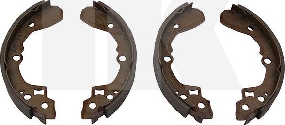 Тормозные колодки NK задние для Kia Rio I 2000-2005. Артикул 2735679