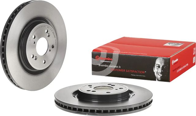 Тормозной диск Brembo PRIME LINE - UV Coated. Артикул 09.D989.11