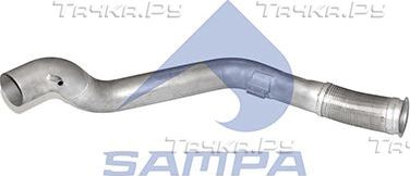 Гофра глушителя Sampa для IVECO EuroTech 1998-2026. Артикул 060.410